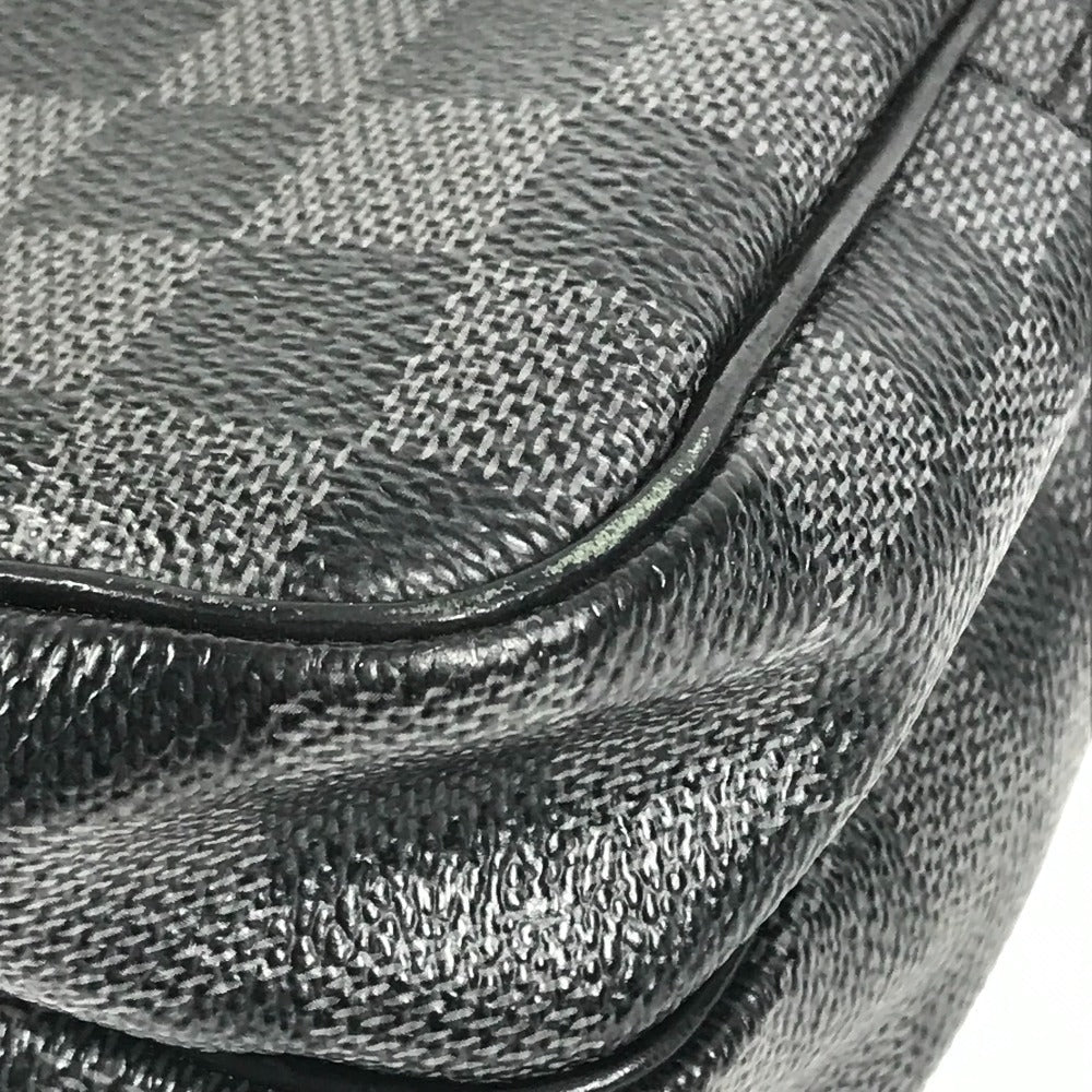 LOUIS VUITTON Shoulder Bag N41446 Damier Grafitto Canvas black Damier Graphite Rem