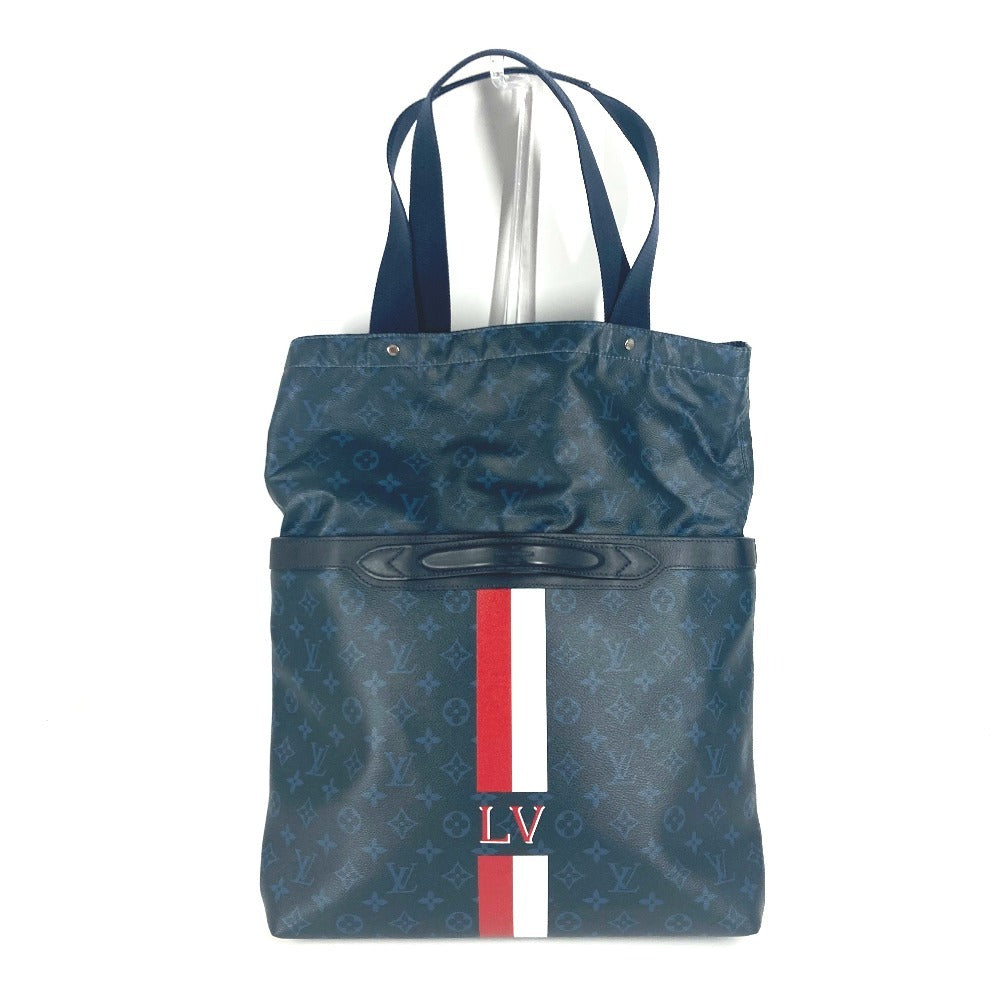 LOUIS VUITTON Handbag M41701 , Monogram Cobalt Canvas Navy Monogram cobalt Ultra light unisex(Unisex) Used Authentic