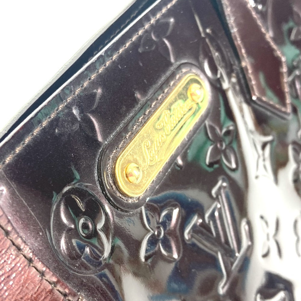 LOUIS VUITTON Shoulder Bag M91645 Monogram Vernis purple Monogram Vernis Wilscher MM Women Used Authentic