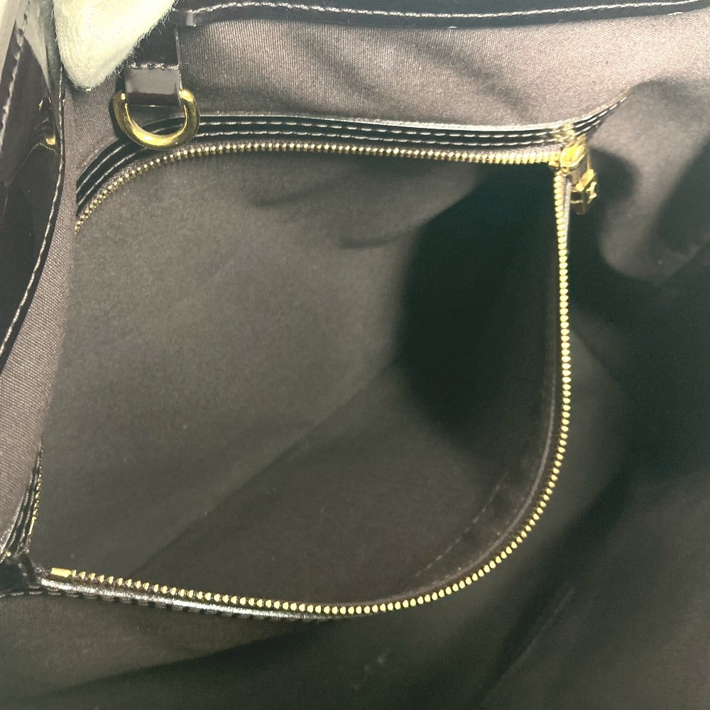 LOUIS VUITTON Shoulder Bag M91645 Monogram Vernis purple Monogram Vernis Wilscher MM Women Used Authentic