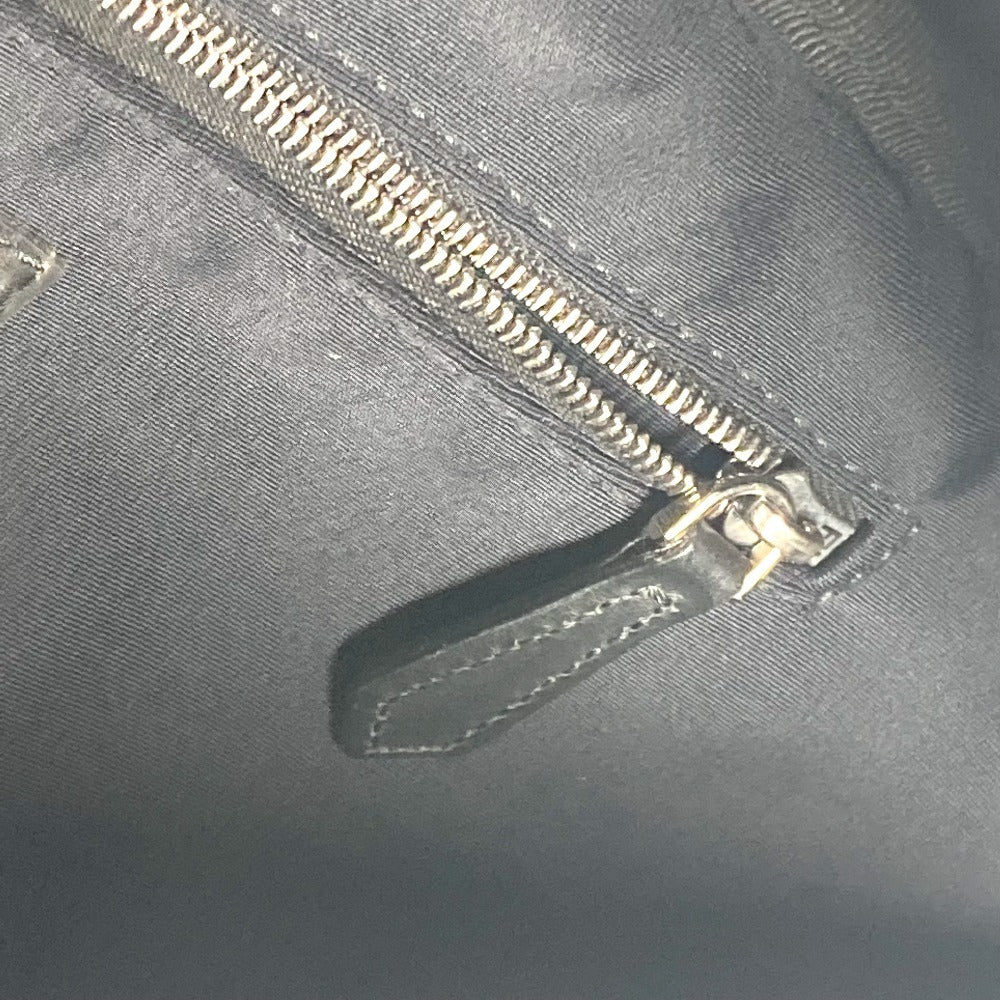 FENDI Sling bag Nylon canvas black logo mesh zucca unisex(Unisex) Used Authentic
