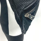 FENDI Sling bag Nylon canvas black logo mesh zucca unisex(Unisex) Used Authentic