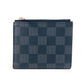 LOUIS VUITTON Folded wallet N60451 Damier Grafitto Canvas black Damier Grafitte Multi Porte Cartes Women Used Authentic