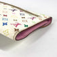 LOUIS VUITTON Long Wallet Purse M93736 Monogram multicolor canvas white Monogram multicolor Portefeuille Eugenie