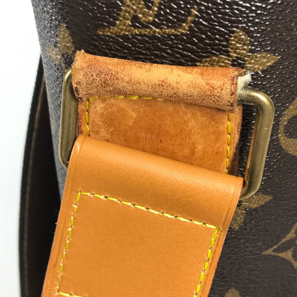 LOUIS VUITTON Shoulder Bag M45257 Monogram canvas Brown Monogram Abbesses