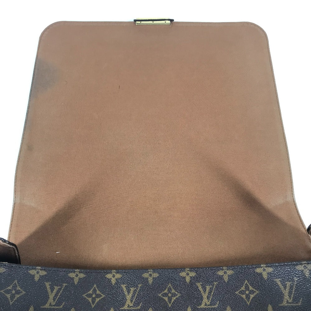 LOUIS VUITTON Shoulder Bag M45257 Monogram canvas Brown Monogram Abbesses