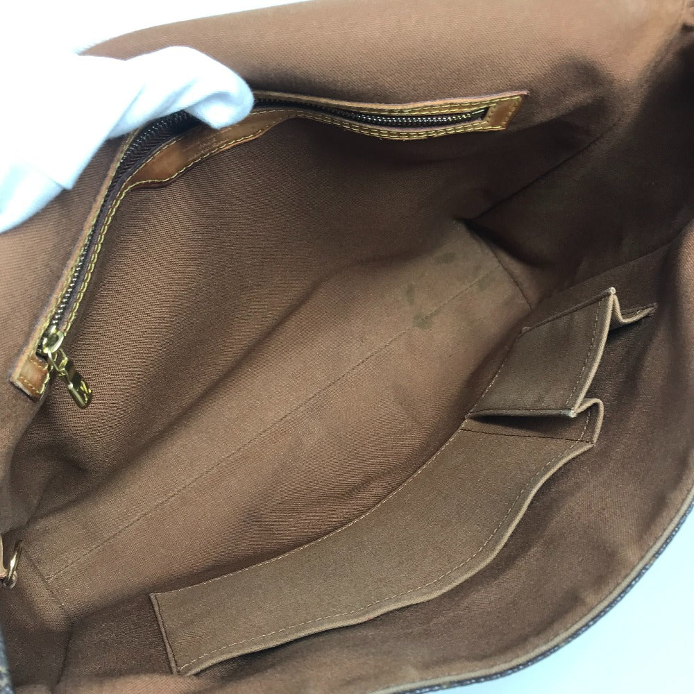 LOUIS VUITTON Shoulder Bag M45257 Monogram canvas Brown Monogram Abbesses