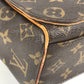 LOUIS VUITTON Shoulder Bag M45257 Monogram canvas Brown Monogram Abbesses