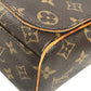 LOUIS VUITTON Shoulder Bag M45257 Monogram canvas Brown Monogram Abbesses