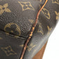LOUIS VUITTON Shoulder Bag M45257 Monogram canvas Brown Monogram Abbesses