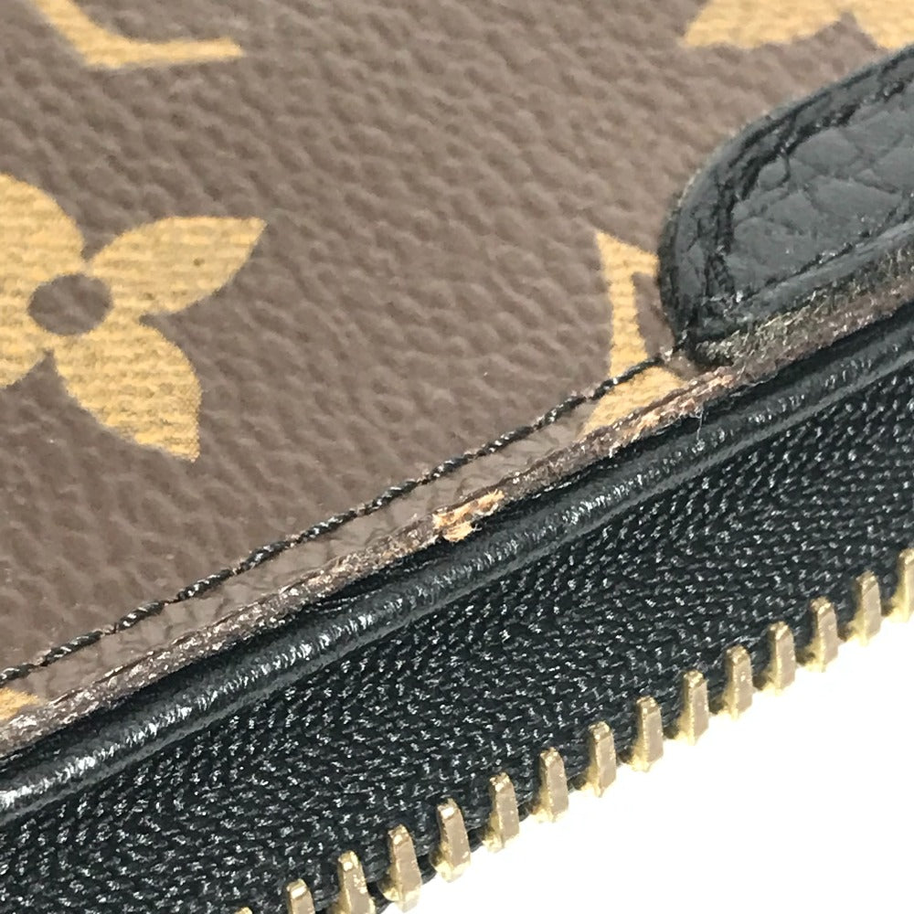 LOUIS VUITTON Long Wallet Purse M60679 Monogram canvas, leather Brown Monogram macacer Daily Organizer