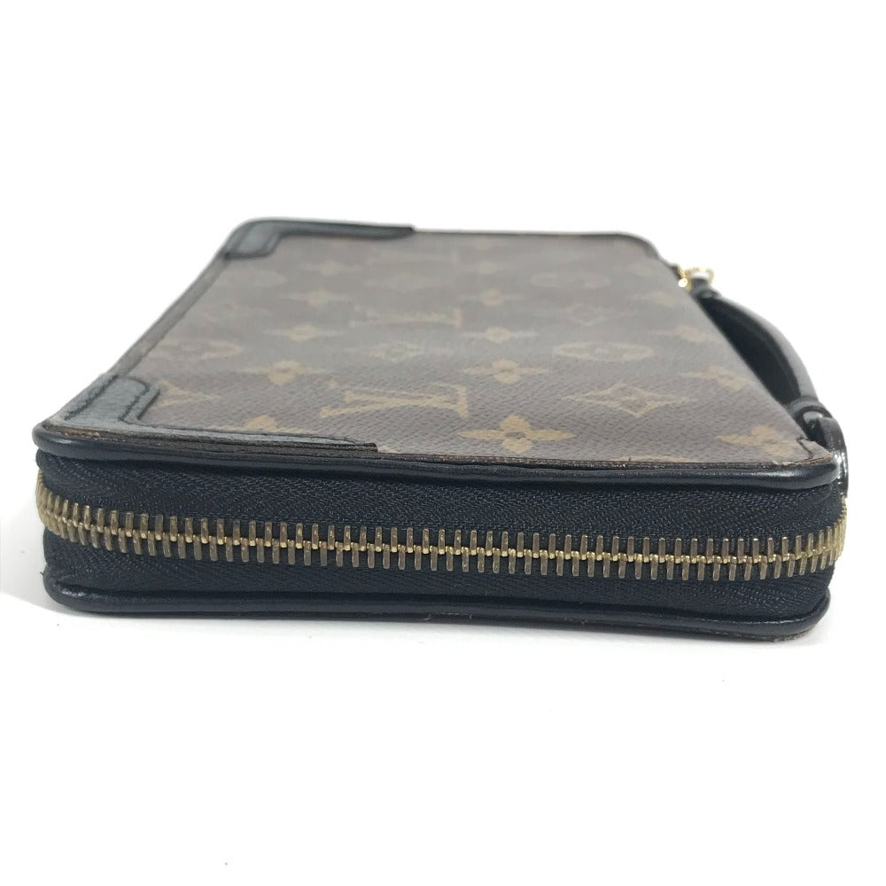 LOUIS VUITTON Long Wallet Purse M60679 Monogram canvas, leather Brown Monogram macacer Daily Organizer