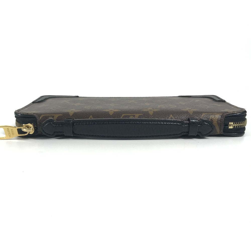 LOUIS VUITTON Long Wallet Purse M60679 Monogram canvas, leather Brown Monogram macacer Daily Organizer