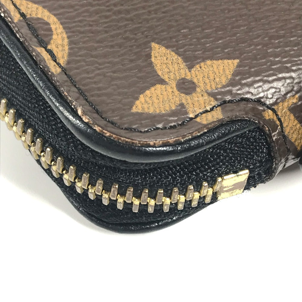 LOUIS VUITTON Long Wallet Purse M60679 Monogram canvas, leather Brown Monogram macacer Daily Organizer