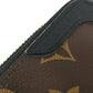 LOUIS VUITTON Long Wallet Purse M60679 Monogram canvas, leather Brown Monogram macacer Daily Organizer