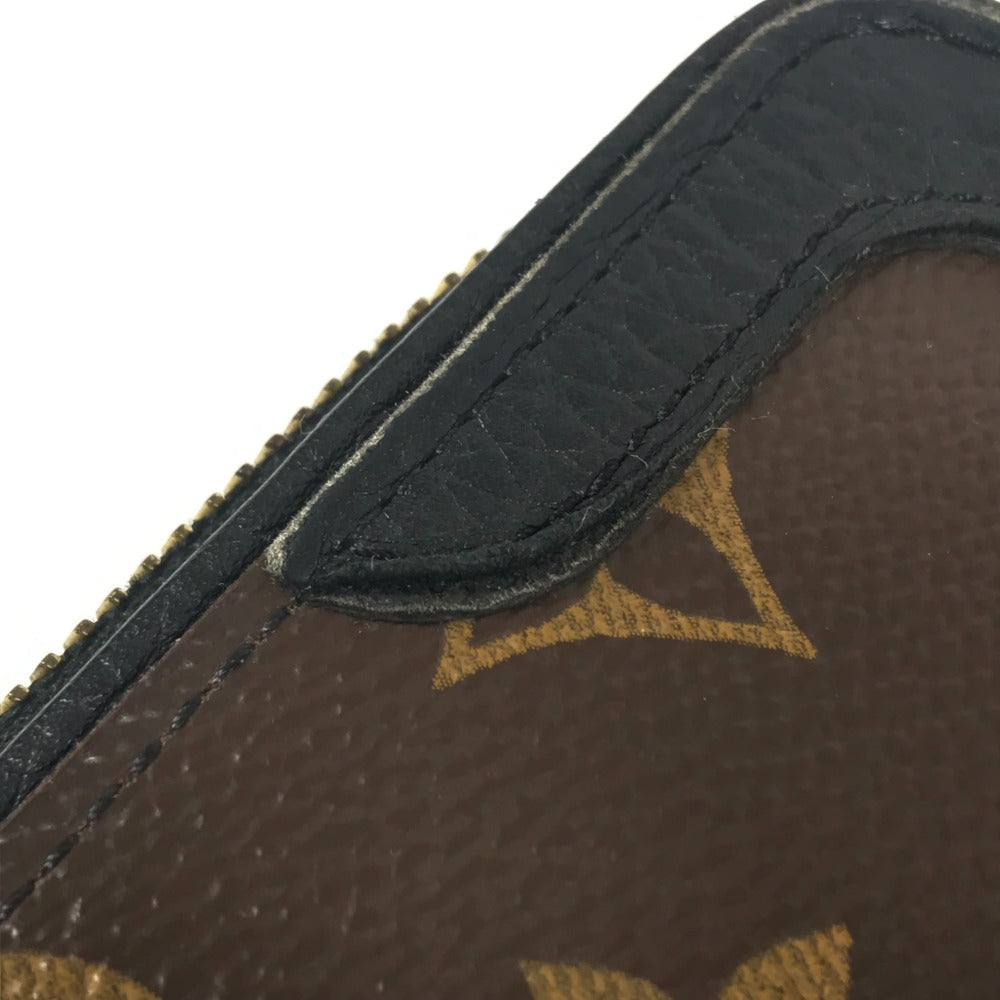 LOUIS VUITTON Long Wallet Purse M60679 Monogram canvas, leather Brown Monogram macacer Daily Organizer