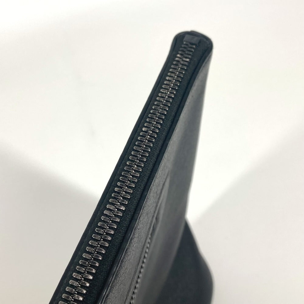 LOUIS VUITTON Clutch bag M63268 leather black Dark annity pochette cosmos