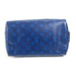 LOUIS VUITTON business bag M30849 Monogram canvas, Taiga leather blue Taigalama Dop kit