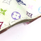 LOUIS VUITTON Long Wallet Purse M93751 Monogram multicolor canvas white Monogram multicolor Portefeuille Ansolit