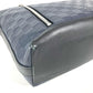 LOUIS VUITTON Shoulder Bag N42416 Damier Anfini Leather Navy Damier Anfini Discovery Messenger PM