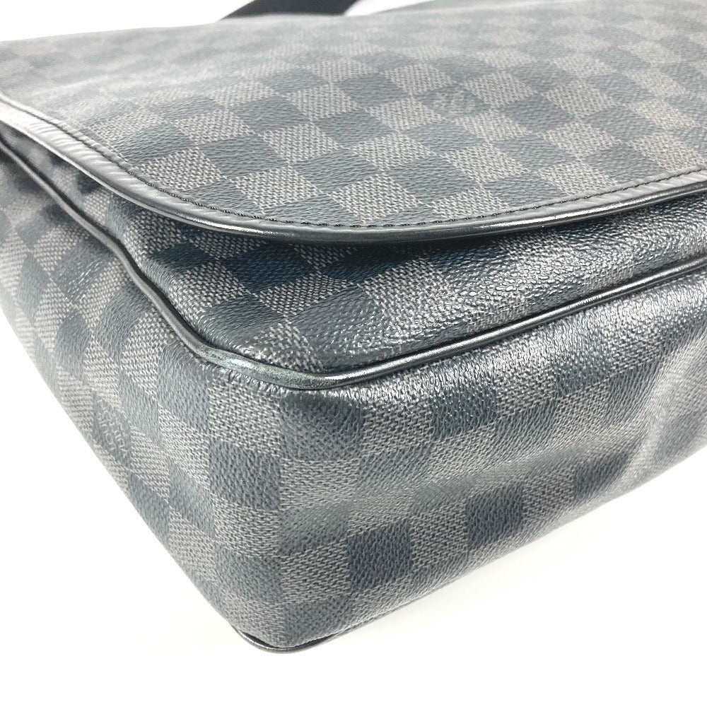 LOUIS VUITTON Shoulder Bag N58033 Damier Grafitto Canvas black Damier Grafitte Daniel GM
