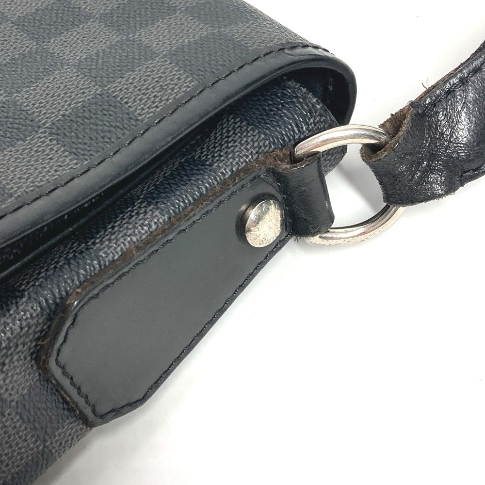 LOUIS VUITTON Shoulder Bag N58033 Damier Grafitto Canvas black Damier Grafitte Daniel GM