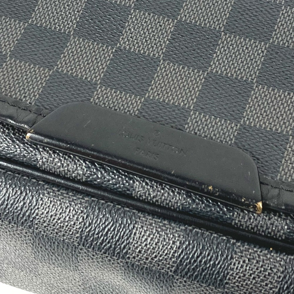 LOUIS VUITTON Shoulder Bag N58033 Damier Grafitto Canvas black Damier Grafitte Daniel GM