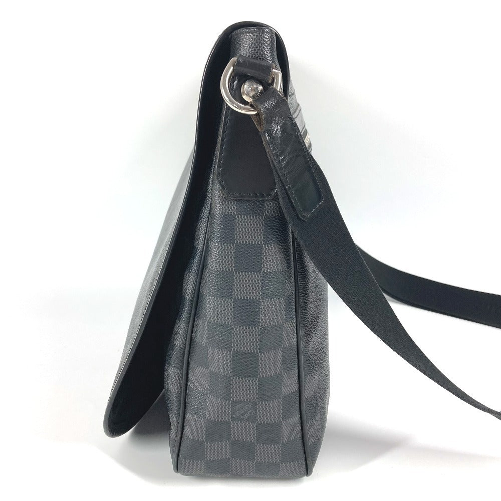 LOUIS VUITTON Shoulder Bag N58033 Damier Grafitto Canvas black Damier Grafitte Daniel GM
