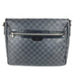 LOUIS VUITTON Shoulder Bag N58033 Damier Grafitto Canvas black Damier Grafitte Daniel GM