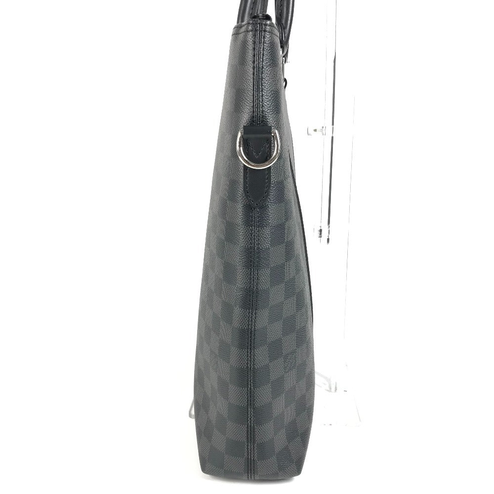 LOUIS VUITTON Tote Bag N40000 Damier Grafitto Canvas black Damier Grafitte Anton