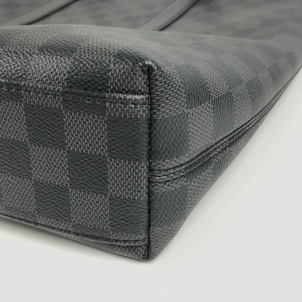 LOUIS VUITTON Tote Bag N40000 Damier Grafitto Canvas black Damier Grafitte Anton