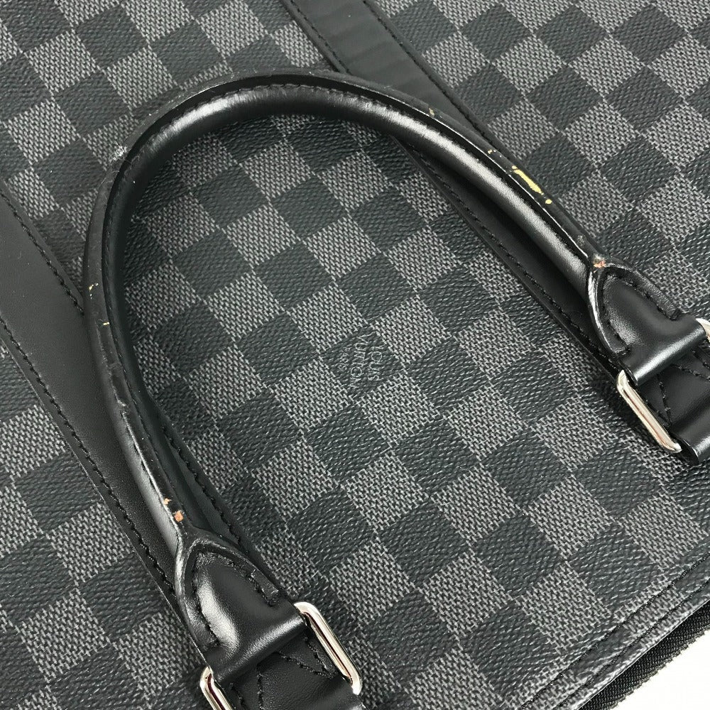LOUIS VUITTON Tote Bag N40000 Damier Grafitto Canvas black Damier Grafitte Anton