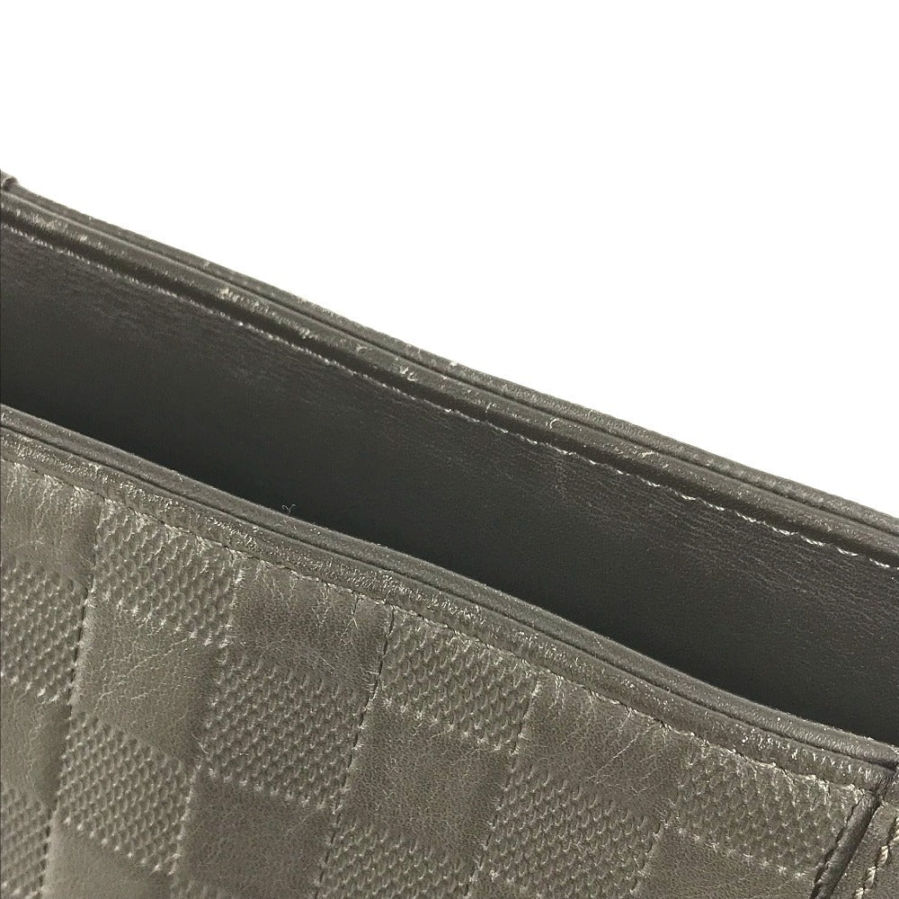 LOUIS VUITTON Handbag N41270 Damier Anfini Leather Brown Damier Anfini Tadao PM