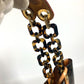 LOUIS VUITTON Shoulder Bag M92501 Monogram Plastics/Nubuck Leather Brown Monogram Plastics Cabas Ambre MM