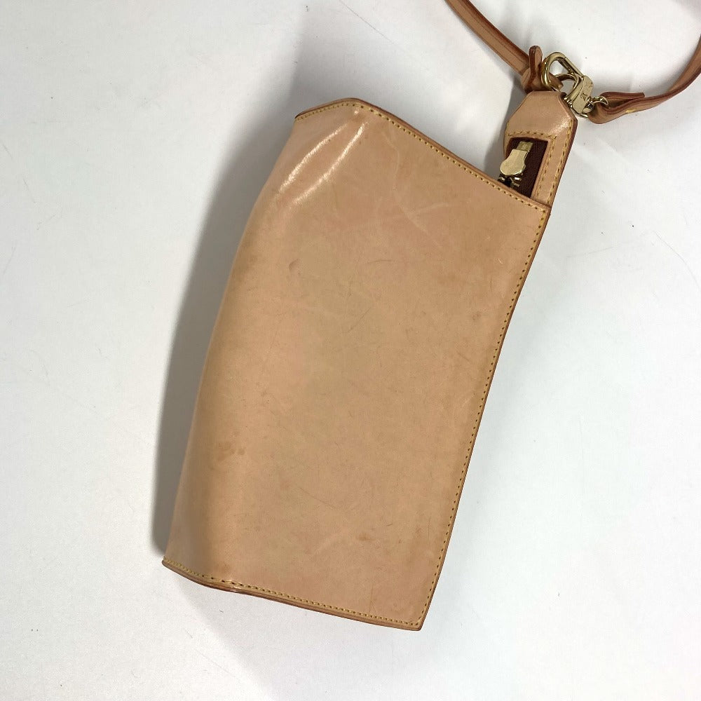 LOUIS VUITTON Shoulder Bag M92501 Monogram Plastics/Nubuck Leather Brown Monogram Plastics Cabas Ambre MM