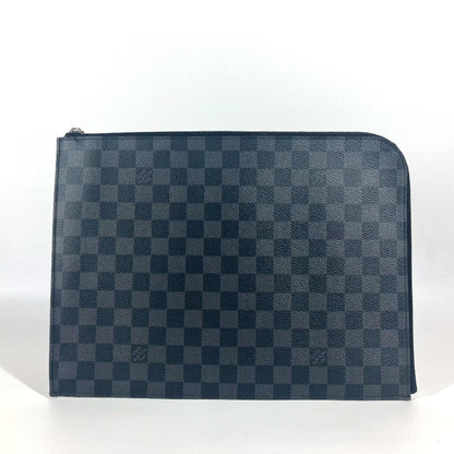 LOUIS VUITTON Clutch bag N64437 Damier Grafitto Canvas black Damier Grafitte Pochette Jules GM