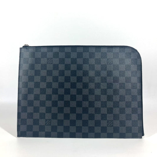 LOUIS VUITTON Clutch bag N64437 Damier Grafitto Canvas black Damier Grafitte Pochette Jules GM