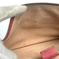 GUCCI Clutch bag 476077 leather Red BEE Bee Border Pearl Rhinestone