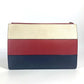 GUCCI Clutch bag 476077 leather Red BEE Bee Border Pearl Rhinestone
