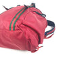 GUCCI Backpack 429037 Nylon canvas Red Taiga head Techno logo Sherry line Web line