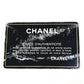 CHANEL Tote Bag canvas Navy Bysy line logo