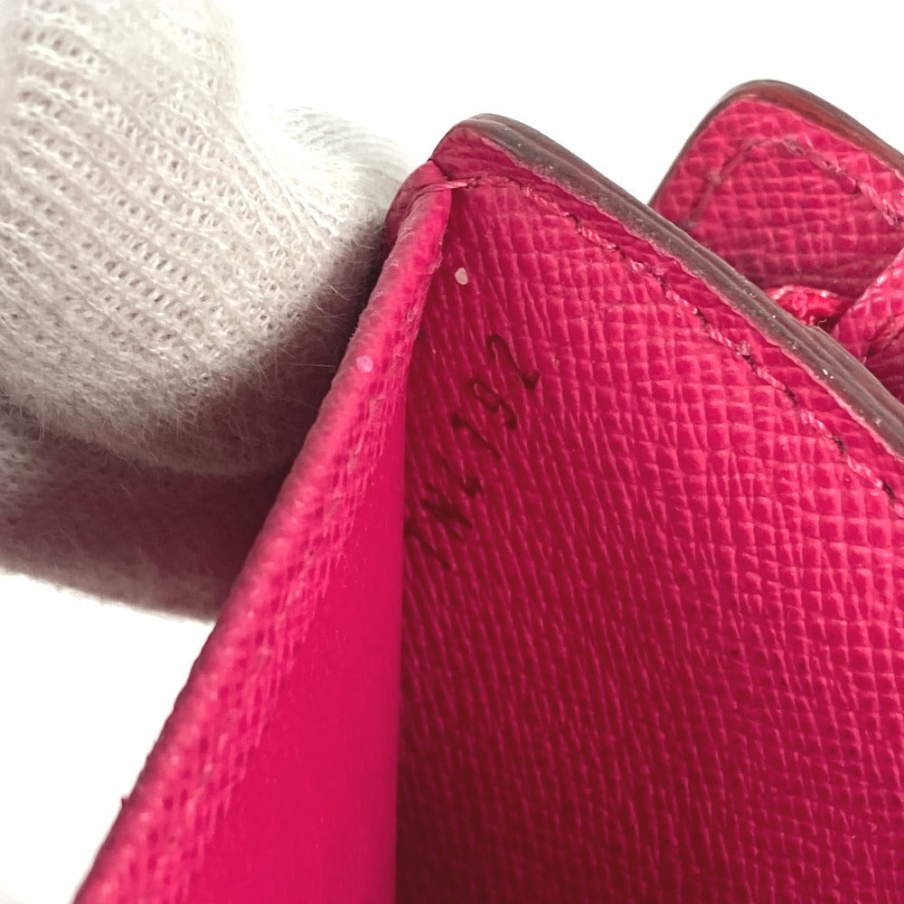 LOUIS VUITTON Trifold wallet M60282 Monogram multicolor canvas pink Monogram multicolor Portefeuille Joy