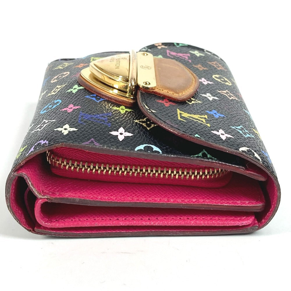 LOUIS VUITTON Trifold wallet M60282 Monogram multicolor canvas pink Monogram multicolor Portefeuille Joy
