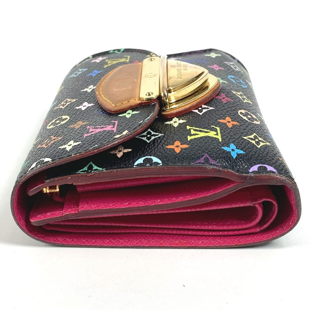 LOUIS VUITTON Trifold wallet M60282 Monogram multicolor canvas pink Monogram multicolor Portefeuille Joy