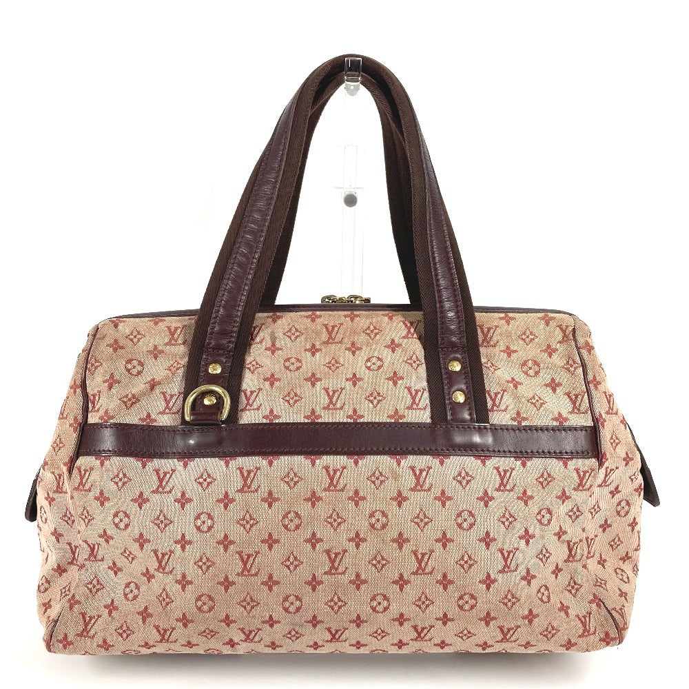 LOUIS VUITTON Handbag M92311 Monogram mini canvas Red Monogram mini Josephine GM