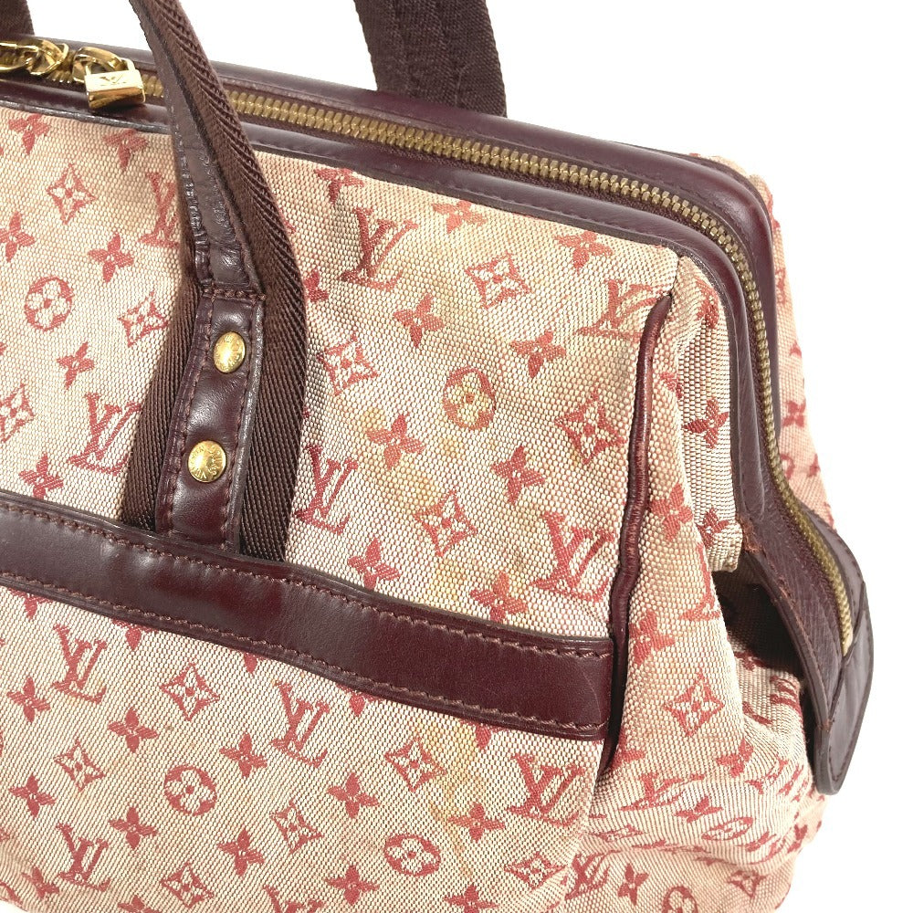 LOUIS VUITTON Handbag M92311 Monogram mini canvas Red Monogram mini Josephine GM