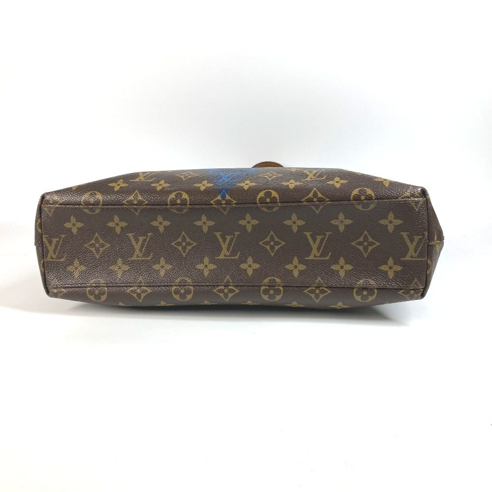 LOUIS VUITTON Shoulder Bag M50147 Monogram canvas Brown Monogram V line Hippo NS Hippo NS