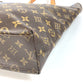 LOUIS VUITTON Shoulder Bag M50147 Monogram canvas Brown Monogram V line Hippo NS Hippo NS