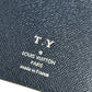 LOUIS VUITTON Long Wallet Purse M33404 Taiga Leather Navy Taiga Portefeuille Ron