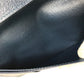 LOUIS VUITTON Long Wallet Purse M33404 Taiga Leather Navy Taiga Portefeuille Ron